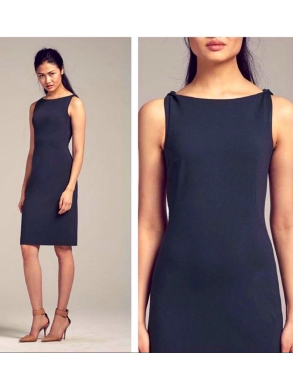 MM LAFLEUR Lydia Dress Deep Indigo